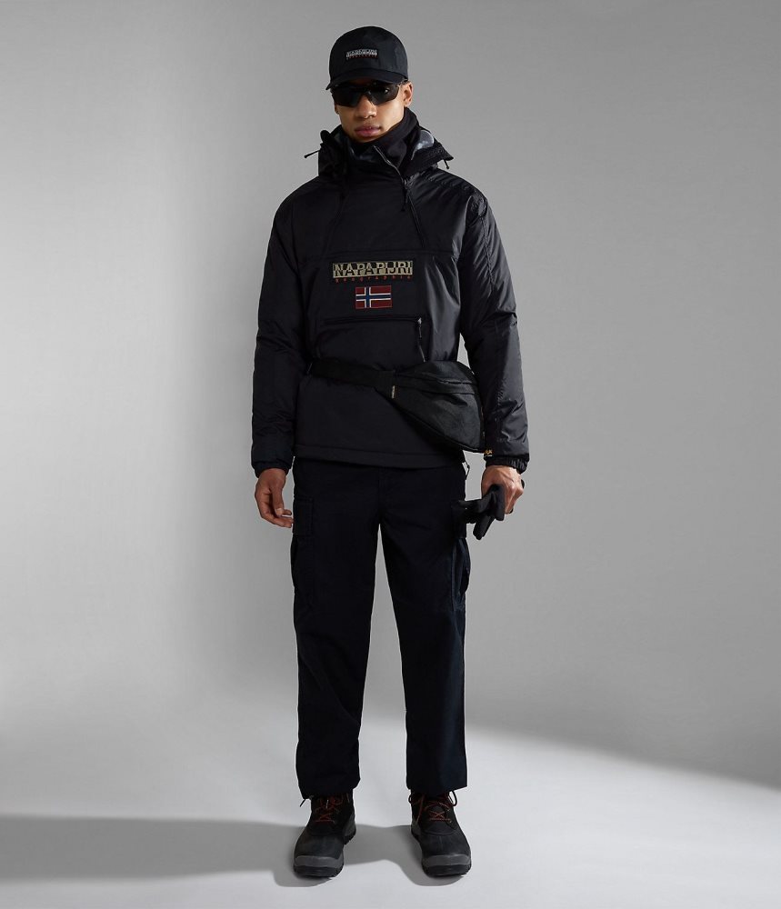 Anoraks Barbati Napapijri Northfarer Winter Anorak Jacket Negrii | RQE756349