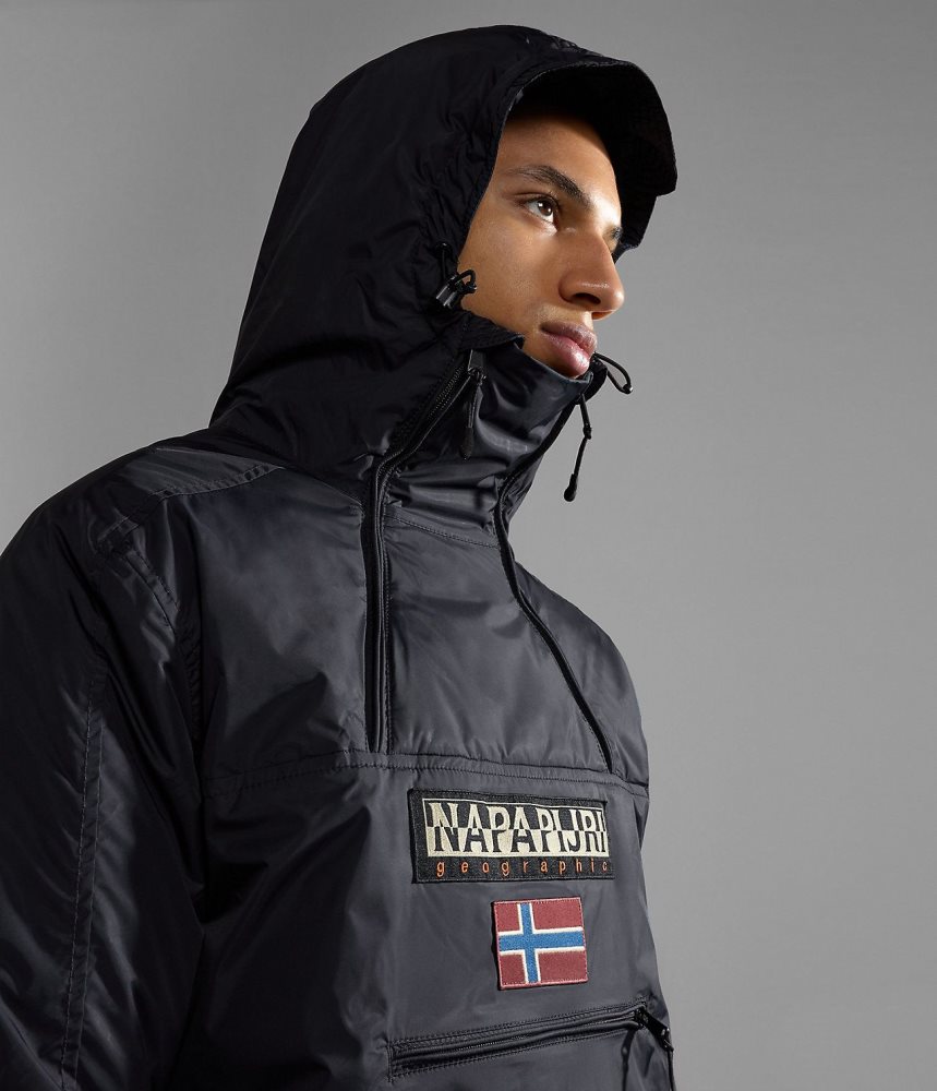 Anoraks Barbati Napapijri Northfarer Winter Anorak Jacket Negrii | RQE756349