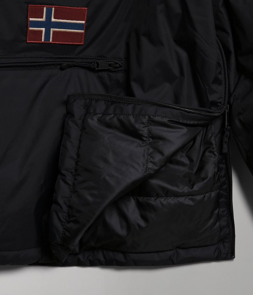 Anoraks Barbati Napapijri Northfarer Winter Anorak Jacket Negrii | RQE756349