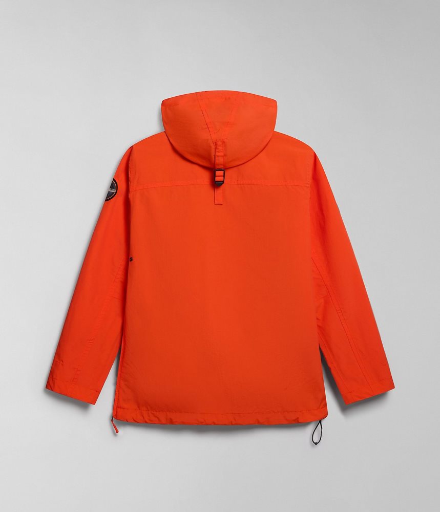 Anoraks Barbati Napapijri Rainforest Pocket Summer Anorak Jacket Portocalii | XEA129805