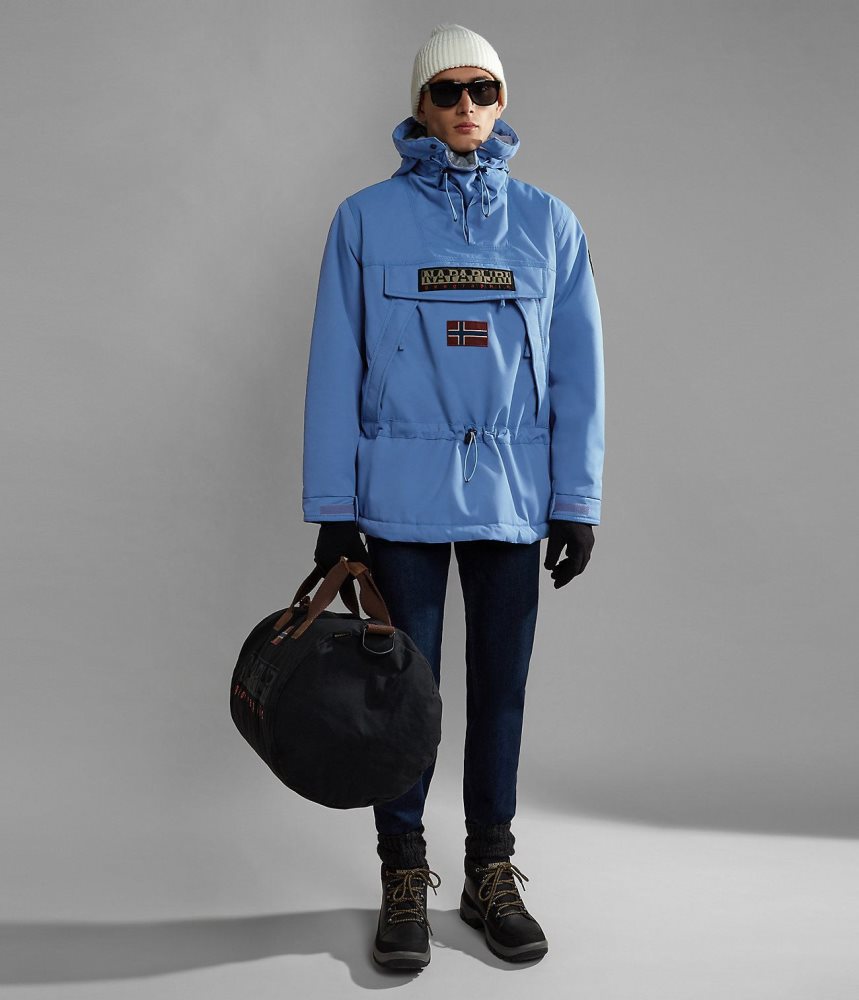 Anoraks Barbati Napapijri Skidoo Anorak Jacket Albastri | DSV089245