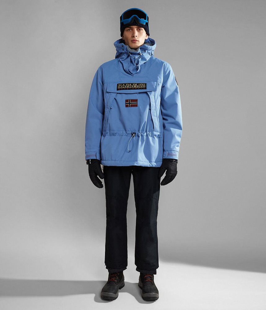 Anoraks Barbati Napapijri Skidoo Anorak Jacket Albastri | DSV089245