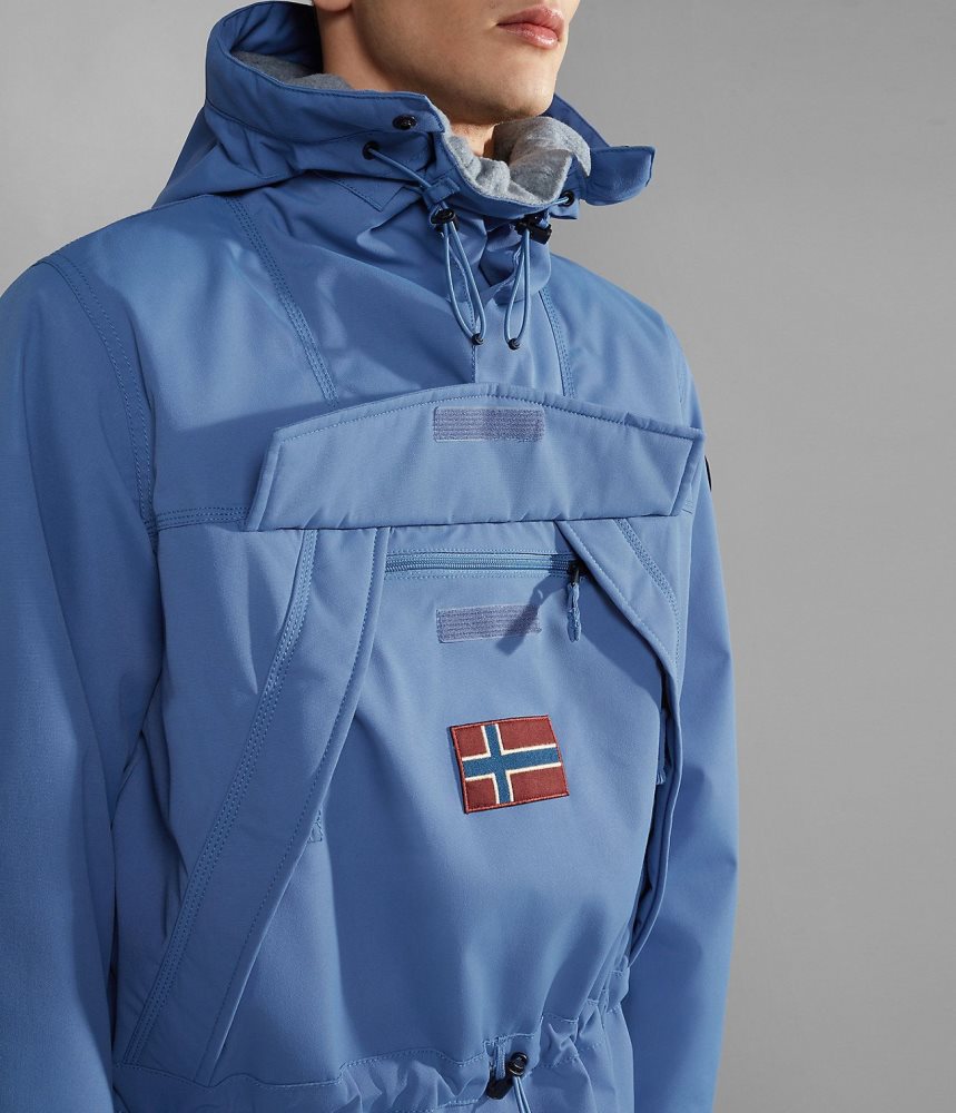 Anoraks Barbati Napapijri Skidoo Anorak Jacket Albastri | DSV089245