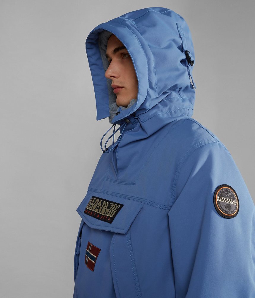 Anoraks Barbati Napapijri Skidoo Anorak Jacket Albastri | DSV089245