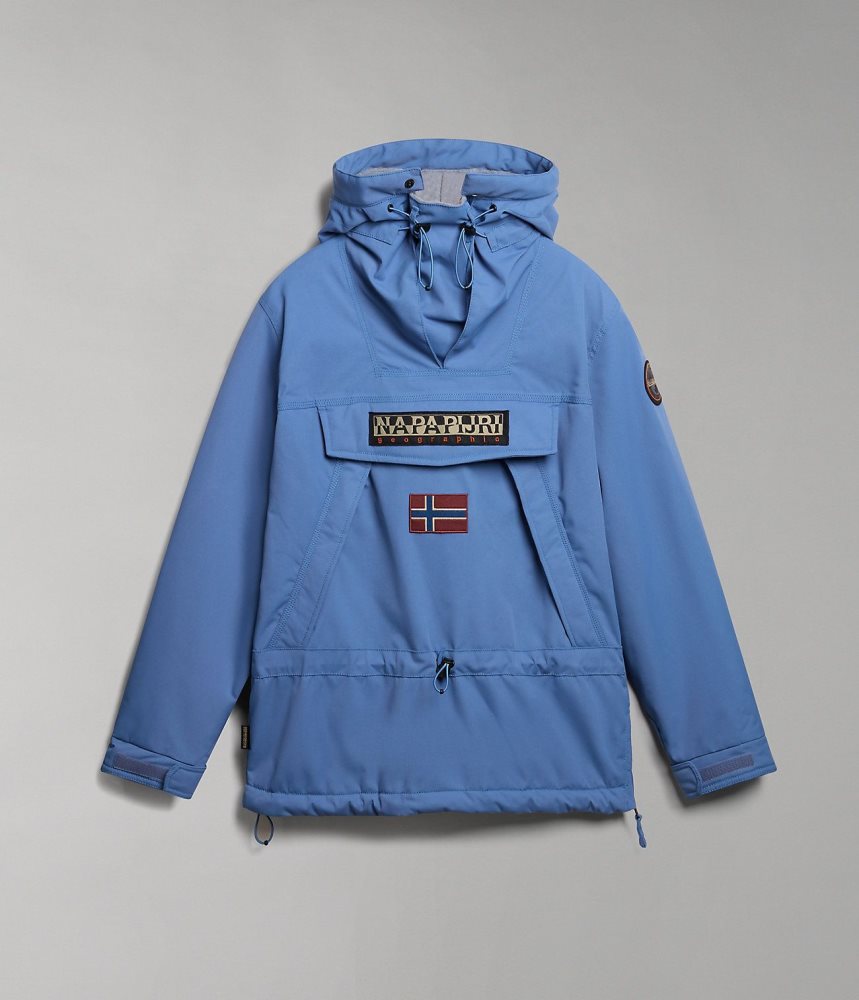 Anoraks Barbati Napapijri Skidoo Anorak Jacket Albastri | DSV089245