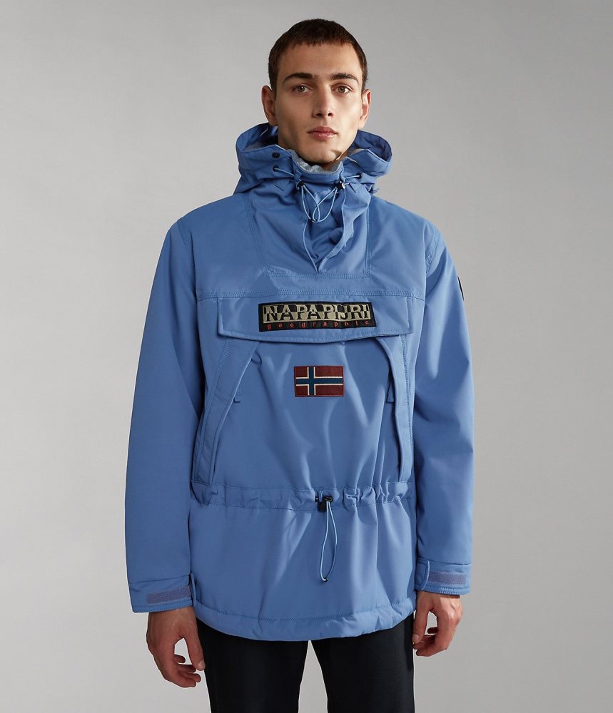 Anoraks Barbati Napapijri Skidoo Anorak Jacket Albastri | DSV089245