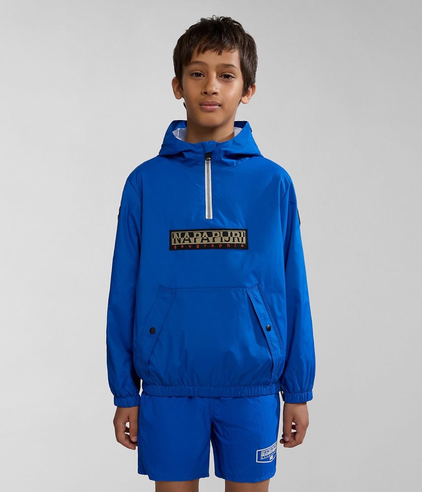 Anoraks Copii Napapijri Cree Packable Anorak (4-16 YEARS) Albastri | XCB386195