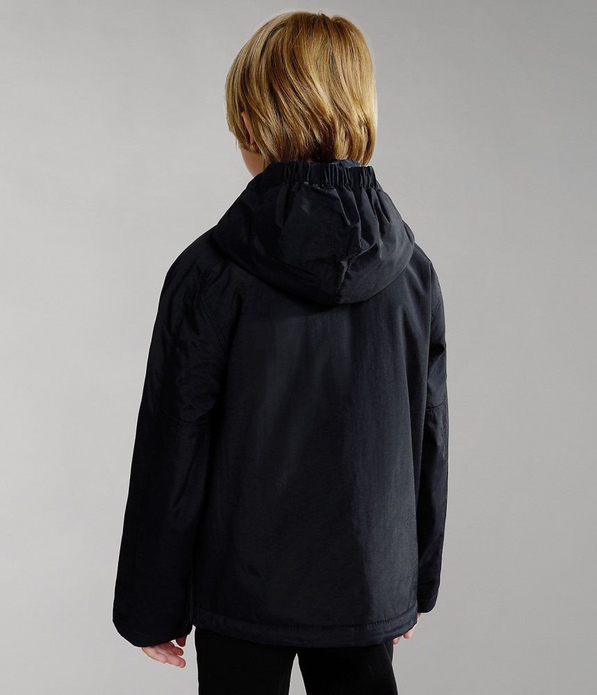 Anoraks Copii Napapijri Northfarer Winter Anorak Jacket (4-16 YEARS) Negrii | ZUY195437