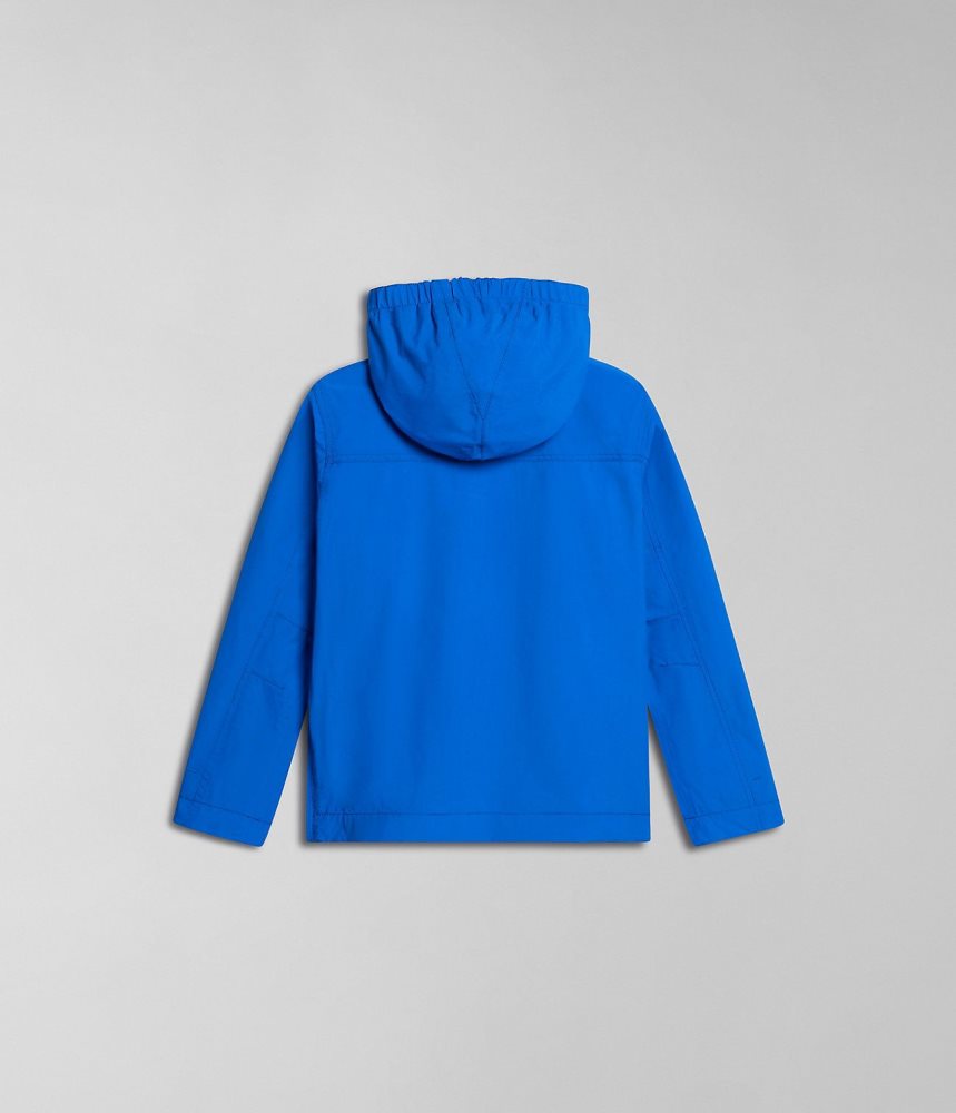 Anoraks Copii Napapijri Rainforest Summer Anorak Jacket (4-16 YEARS) Albastri | XOG698752
