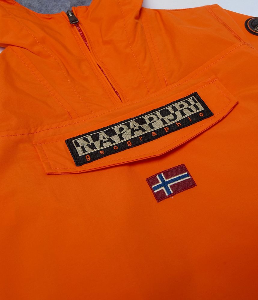 Anoraks Copii Napapijri Rainforest Winter Anorak Jacket (4-16 YEARS) Portocalii Rosii | UJF510738