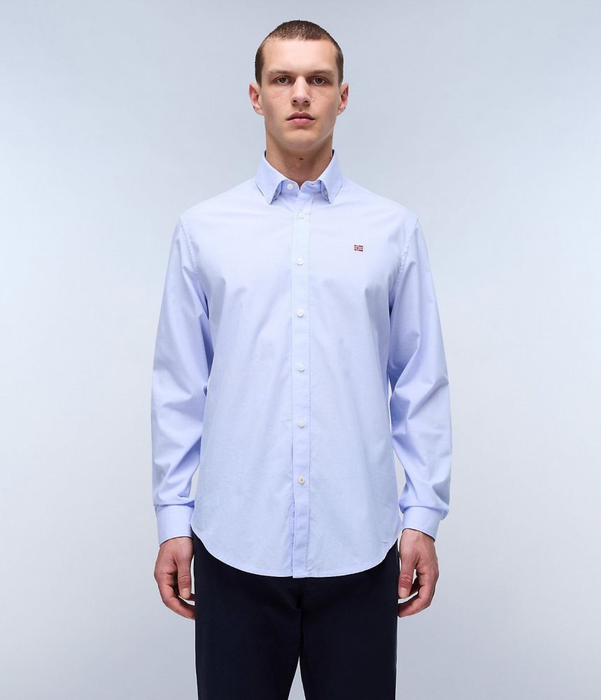 Camasa Barbati Napapijri Graie Long Sleeve Shirt Multicolour | VPC581307