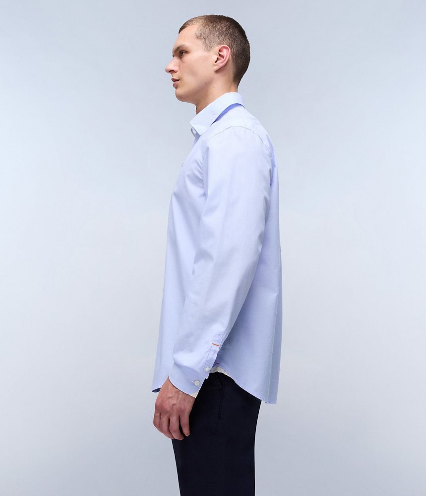 Camasa Barbati Napapijri Graie Long Sleeve Shirt Multicolour | VPC581307