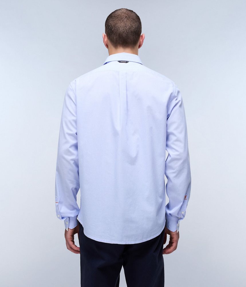 Camasa Barbati Napapijri Graie Long Sleeve Shirt Multicolour | VPC581307