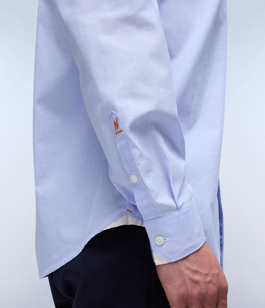 Camasa Barbati Napapijri Graie Long Sleeve Shirt Multicolour | VPC581307