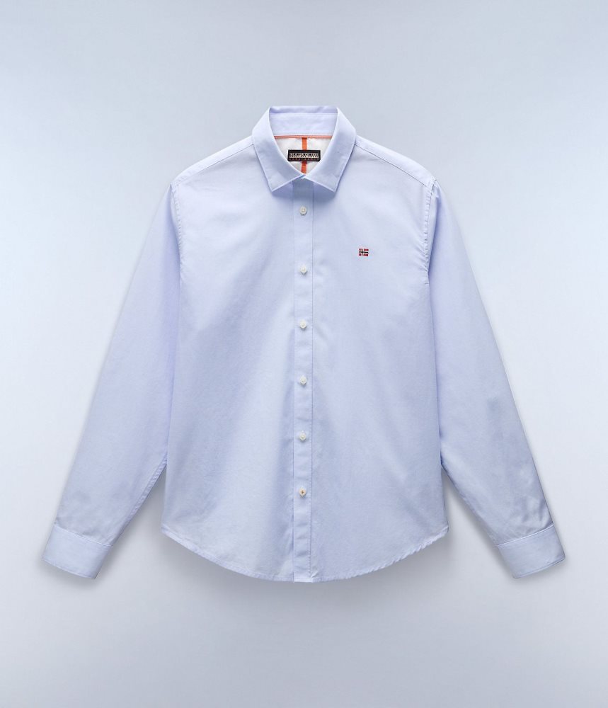 Camasa Barbati Napapijri Graie Long Sleeve Shirt Multicolour | VPC581307