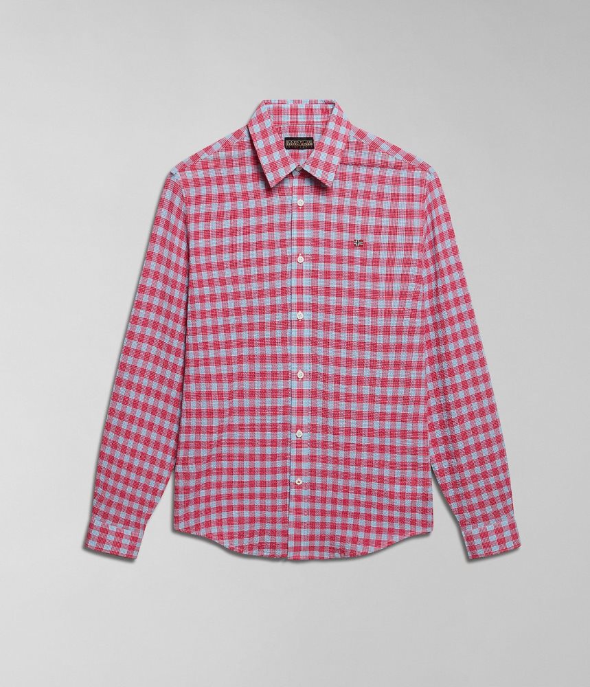 Camasa Barbati Napapijri Tulita Long Sleeve Shirt Multicolour | ZAS640937