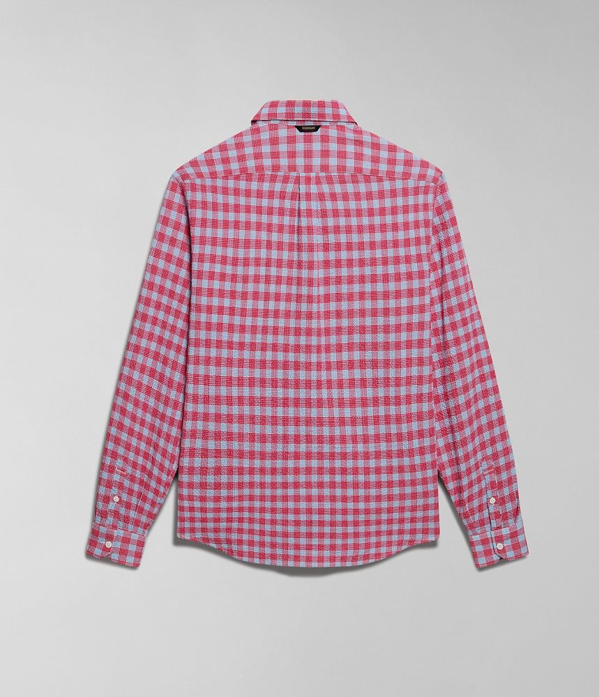 Camasa Barbati Napapijri Tulita Long Sleeve Shirt Multicolour | ZAS640937
