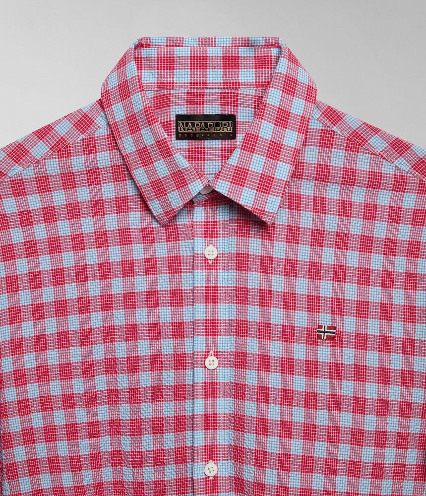 Camasa Barbati Napapijri Tulita Long Sleeve Shirt Multicolour | ZAS640937