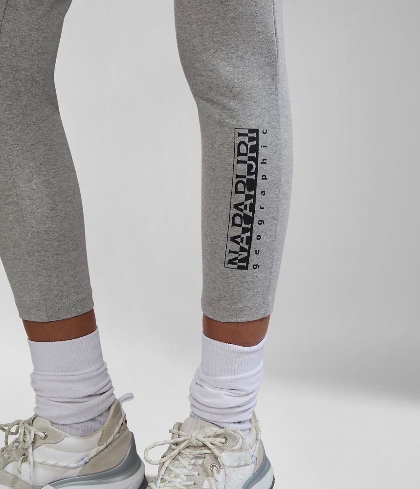 Colanti Dama Napapijri Box Leggings Gri | CIM792835