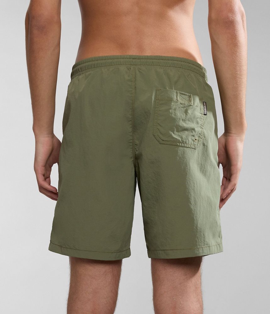 Costum Competitie Barbati Napapijri Iaato Summer Trunks Verzi | XHP831509