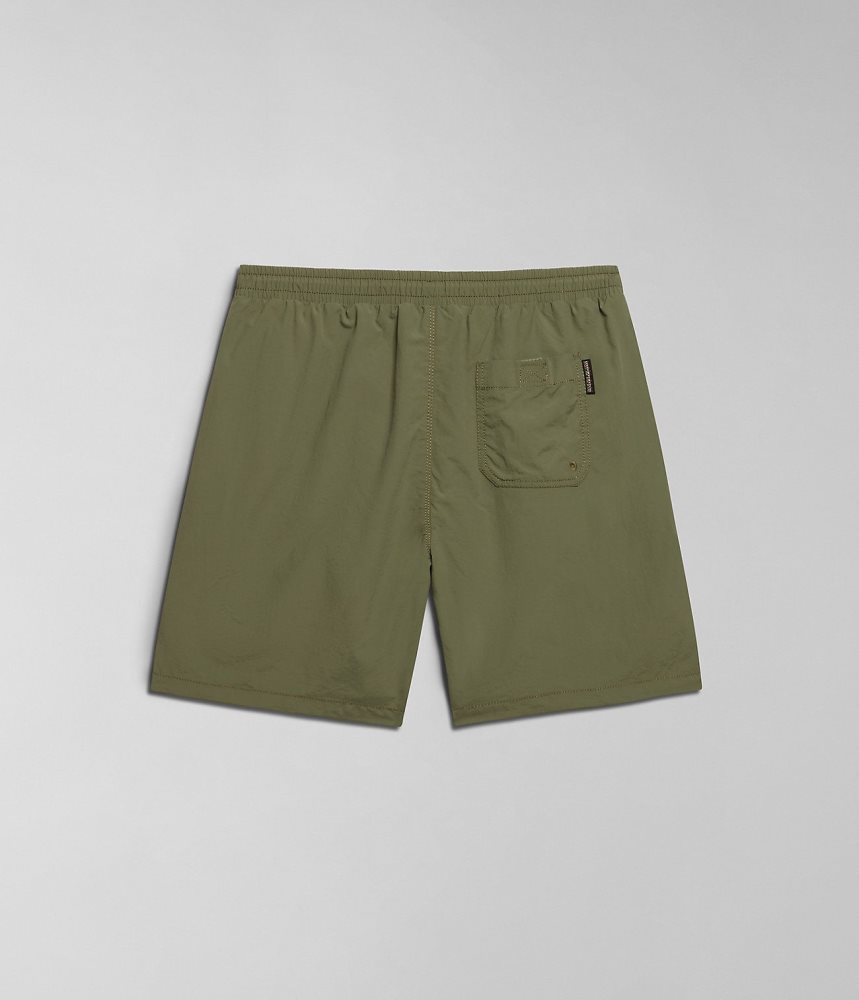 Costum Competitie Barbati Napapijri Iaato Summer Trunks Verzi | XHP831509