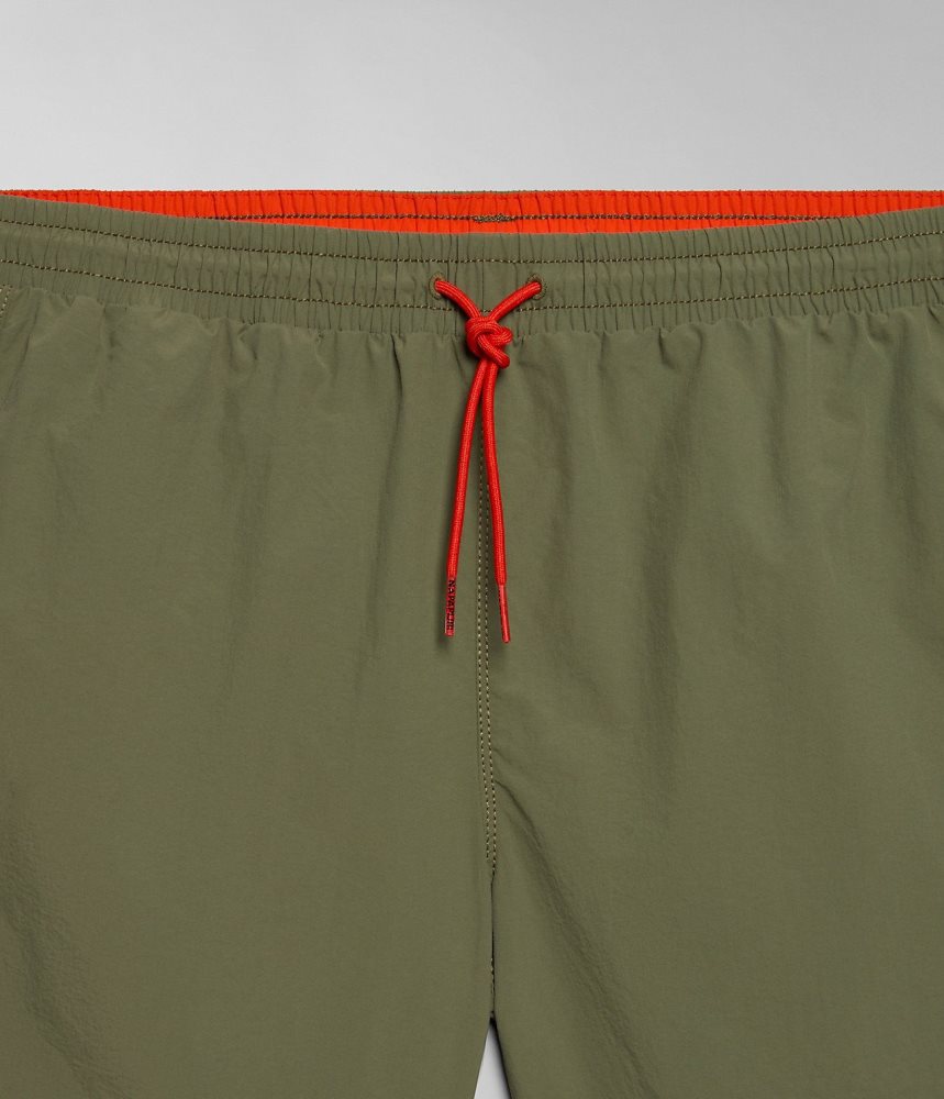 Costum Competitie Barbati Napapijri Iaato Summer Trunks Verzi | XHP831509
