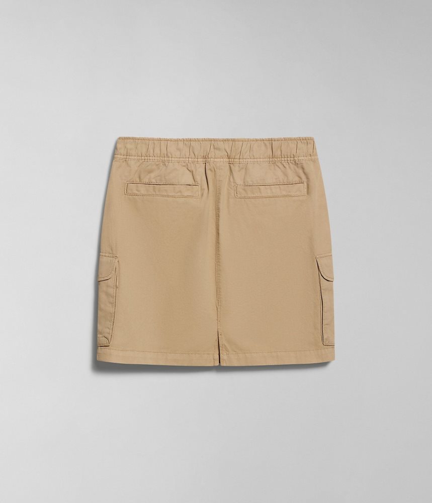 Fuste Dama Napapijri Boyd Skirt Bej | WFU523719