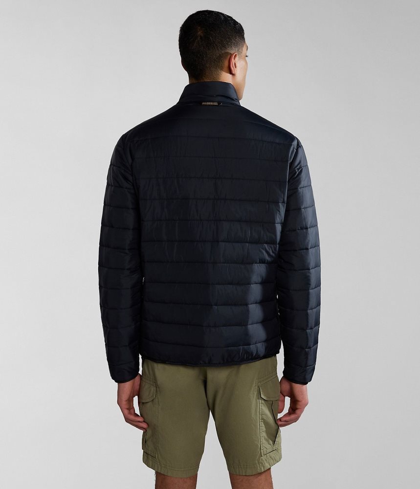 Geaca Puffer Barbati Napapijri Acalmar Short Jacket Negrii | XGQ856742