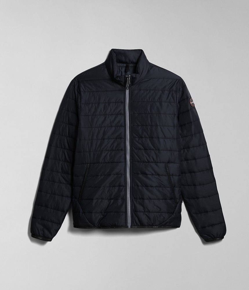 Geaca Puffer Barbati Napapijri Acalmar Short Jacket Negrii | XGQ856742