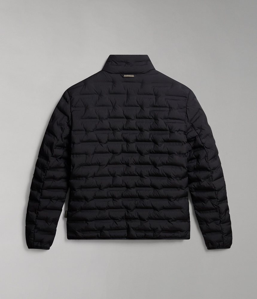 Geaca Puffer Barbati Napapijri Alvar Reversible Puffer Jacket Negrii | FQI316972