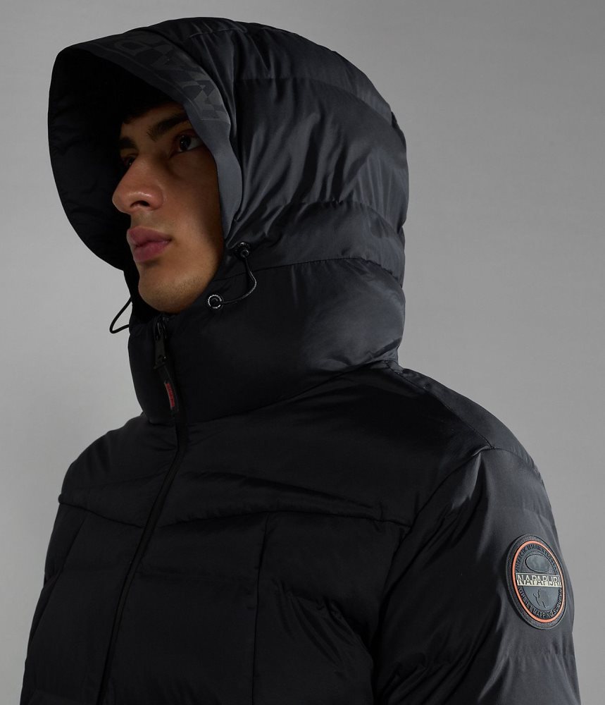 Geaca Puffer Barbati Napapijri Thermo Puffer Jacket Negrii | SFE139207