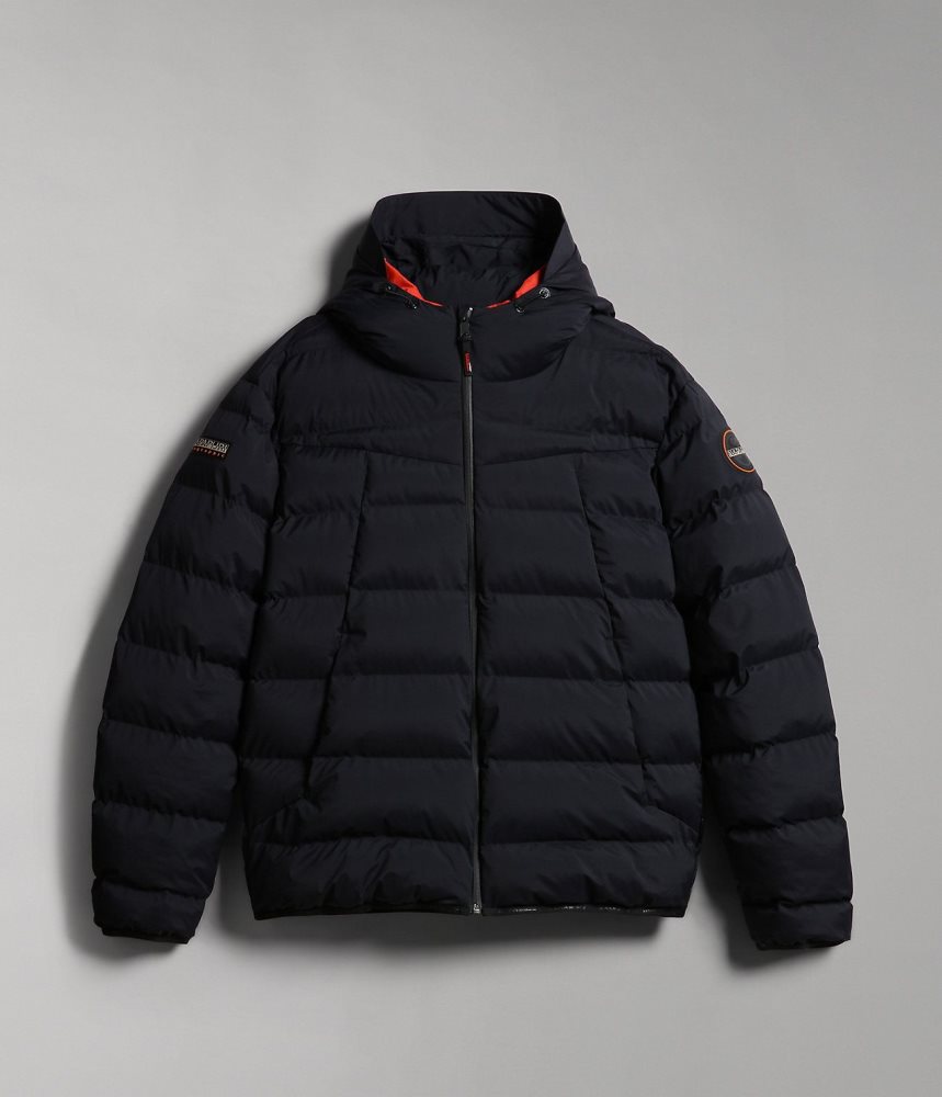 Geaca Puffer Barbati Napapijri Thermo Puffer Jacket Negrii | SFE139207