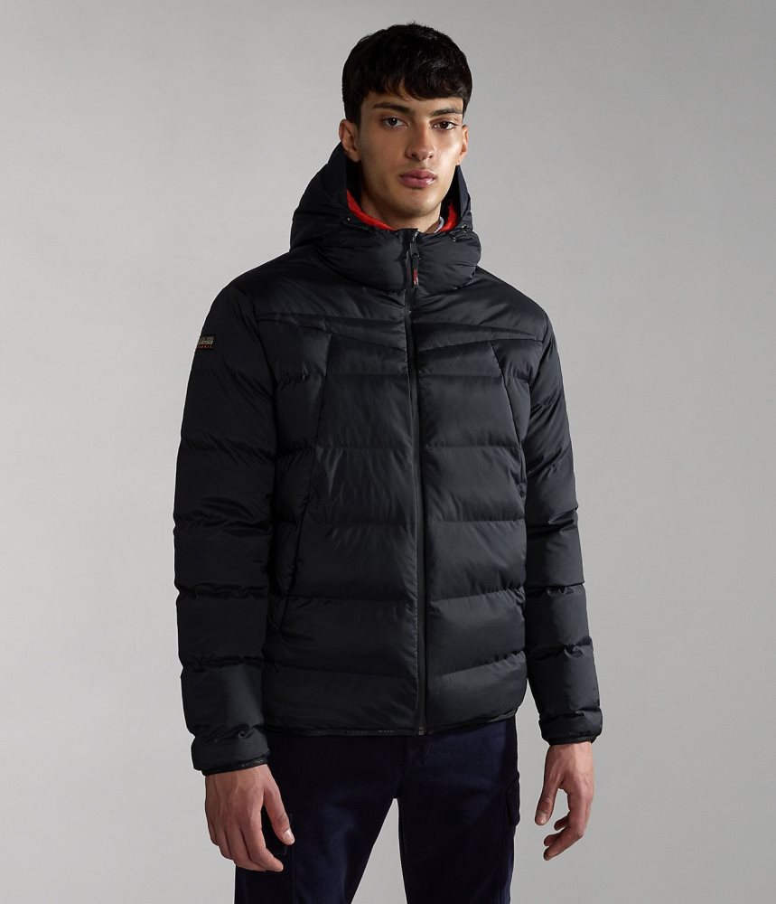 Geaca Puffer Barbati Napapijri Thermo Puffer Jacket Negrii | SFE139207
