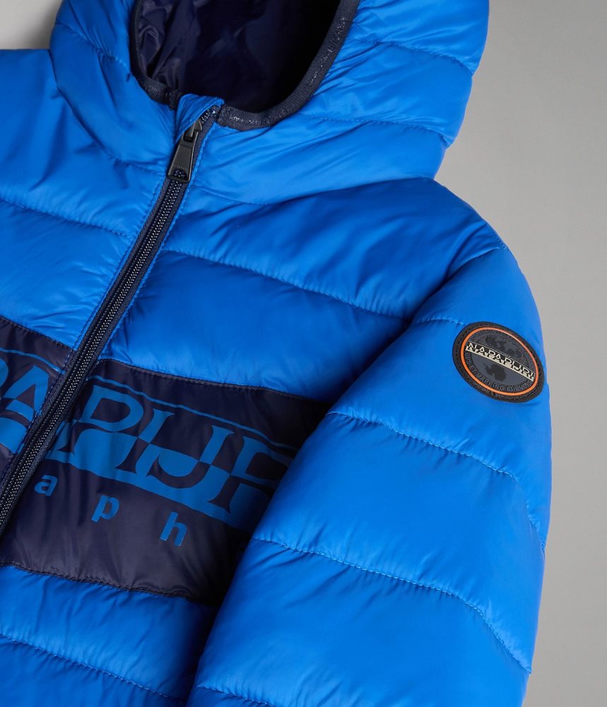 Geaca Puffer Copii Napapijri Aerons Puffer Jacket (4-16 YEARS) Albastri | XAS907642