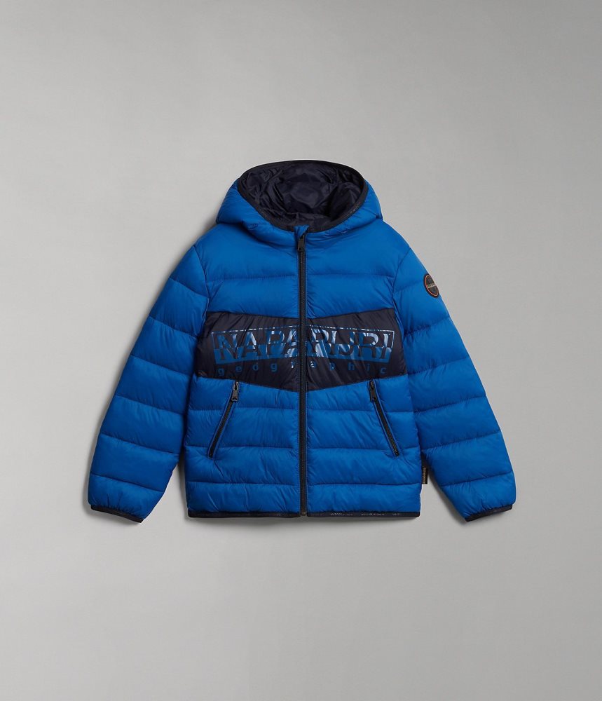 Geaca Puffer Copii Napapijri Aerons Puffer Jacket (4-16 YEARS) Albastri | XAS907642