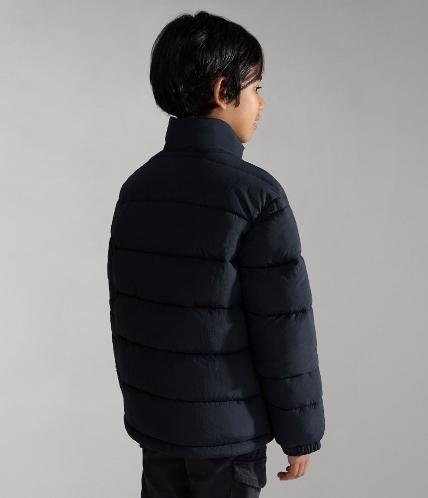 Geaca Puffer Copii Napapijri Bachar Puffer Jacket (10-16 YEARS) Negrii | HRU965270