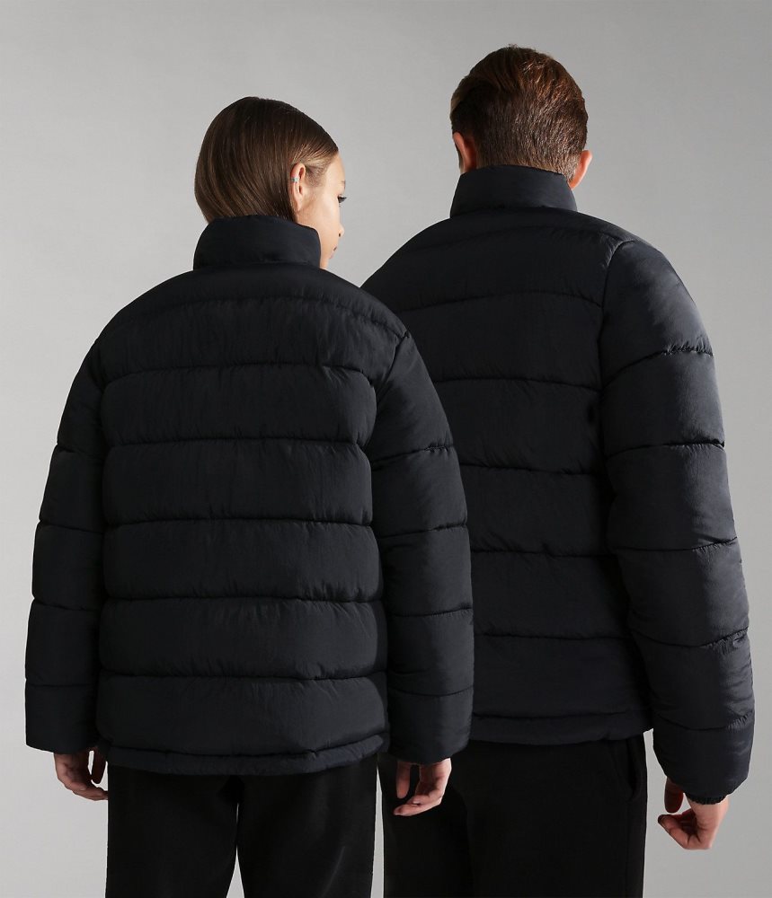 Geaca Puffer Copii Napapijri Bachar Puffer Jacket (10-16 YEARS) Negrii | HRU965270