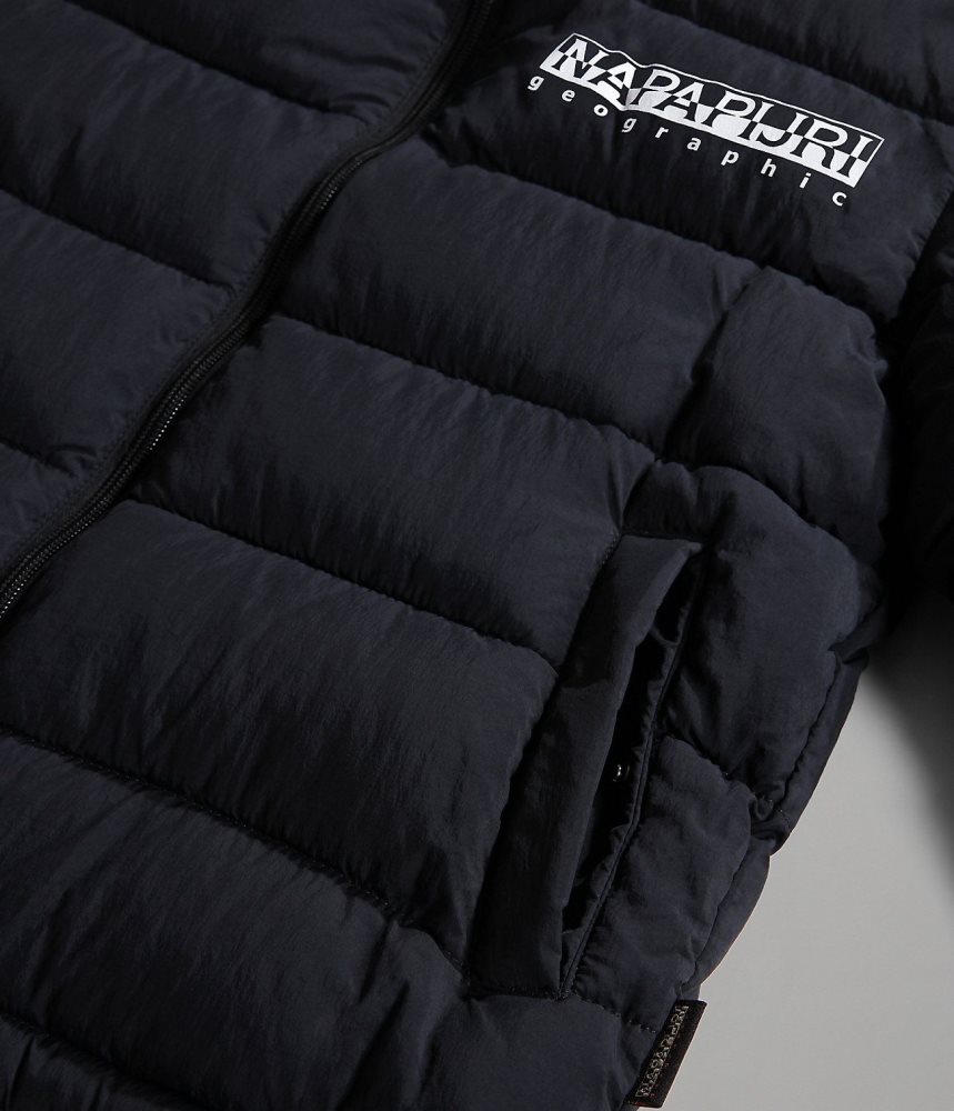 Geaca Puffer Copii Napapijri Bachar Puffer Jacket (10-16 YEARS) Negrii | HRU965270