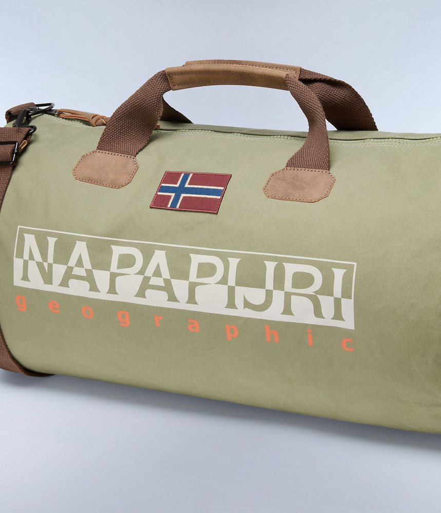 Geanta Duffle Copii Napapijri Bering Duffle Bag Verzi | VEI806549