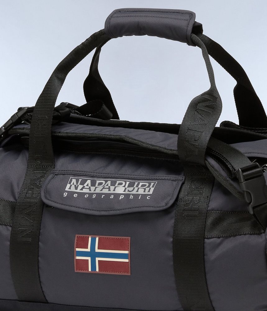 Geanta Duffle Dama Napapijri Bering Travel Small Duffle Bag Negrii | STW394160