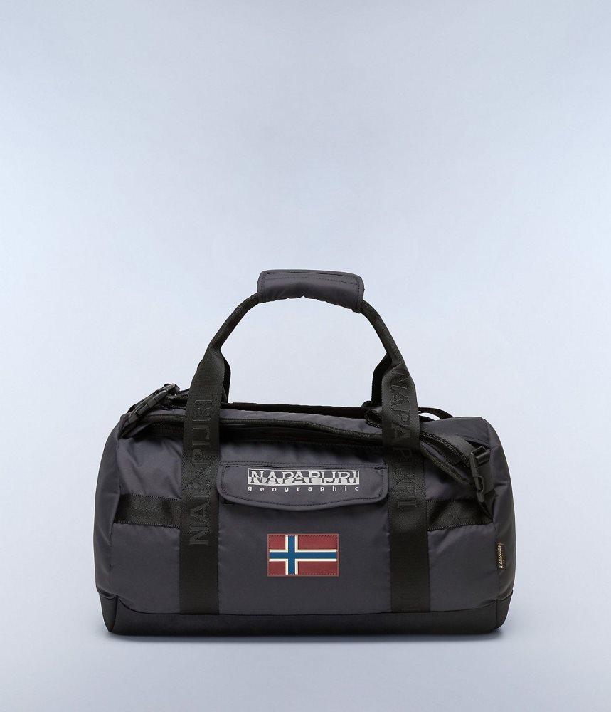 Geanta Duffle Dama Napapijri Bering Travel Small Duffle Bag Negrii | STW394160