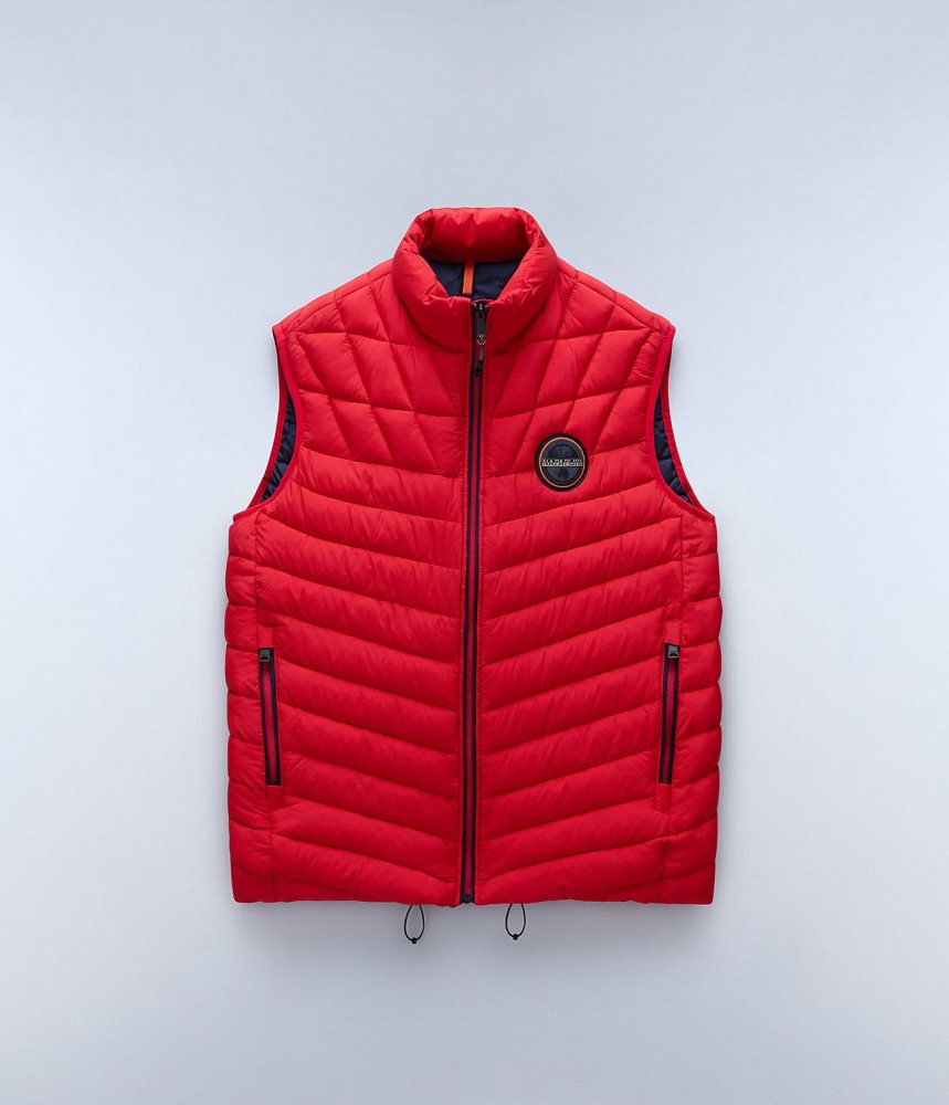 Gilet Barbati Napapijri Lapaz Vest Rosii | TSG951430