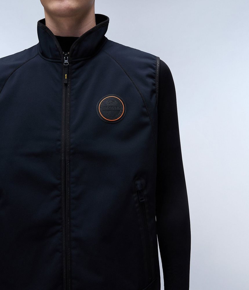 Gilet Barbati Napapijri Lorze Vest Negrii | LPF620519