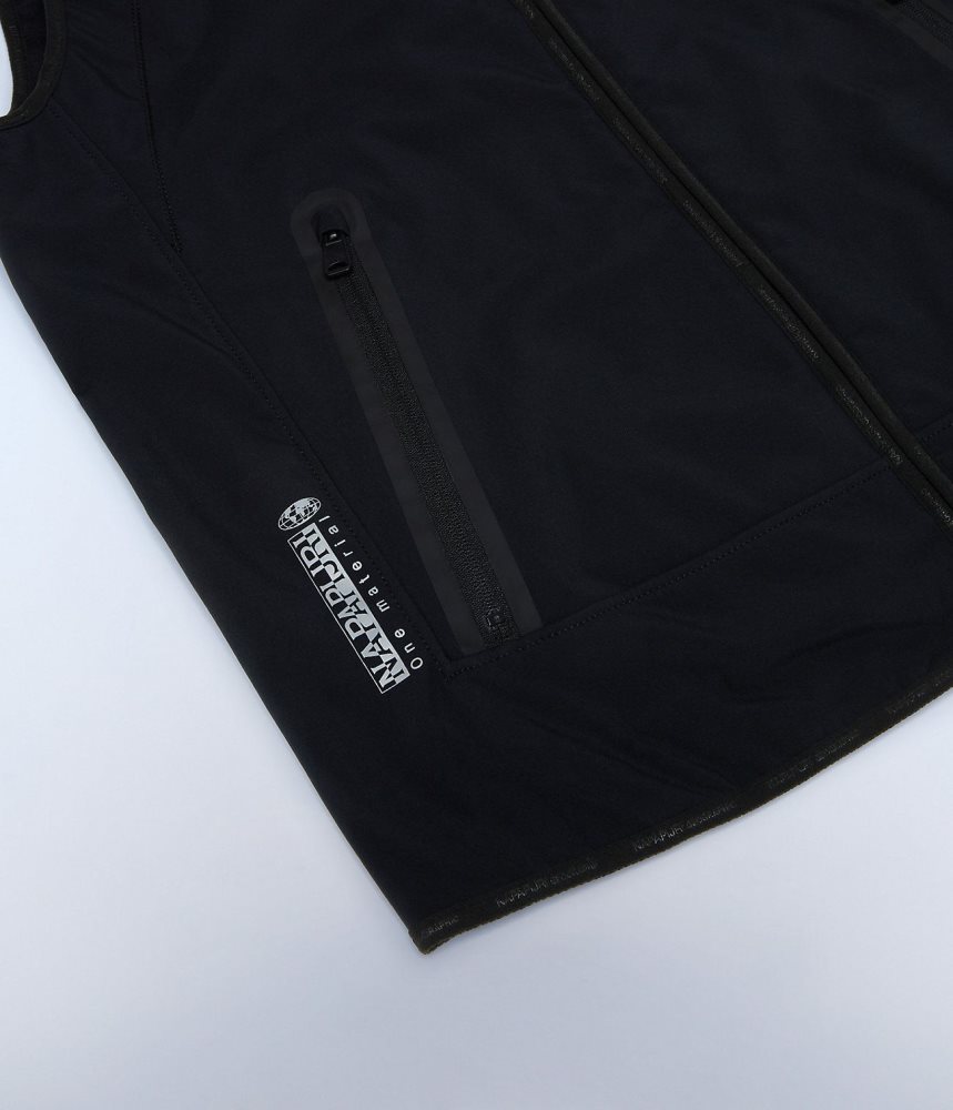 Gilet Barbati Napapijri Lorze Vest Negrii | LPF620519
