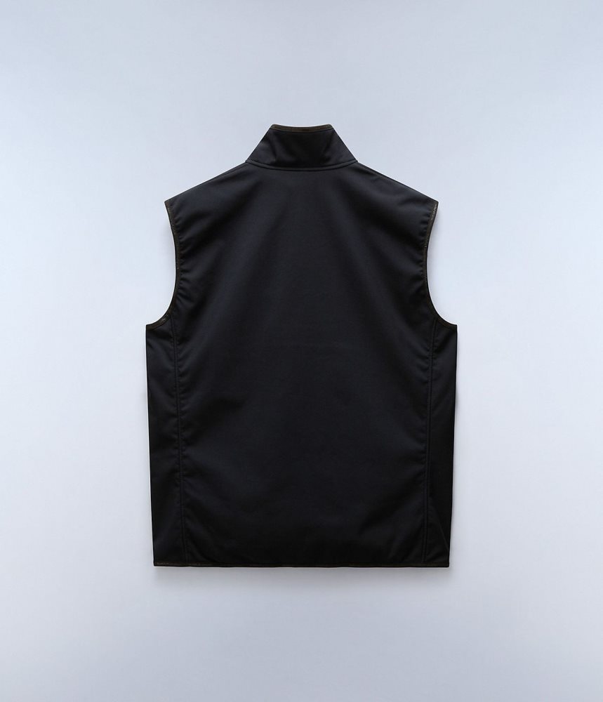 Gilet Barbati Napapijri Lorze Vest Negrii | LPF620519