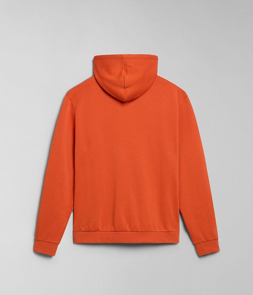 Hanorac cu Gluga Barbati Napapijri Aylmer Hoodie Portocalii | CVM176905