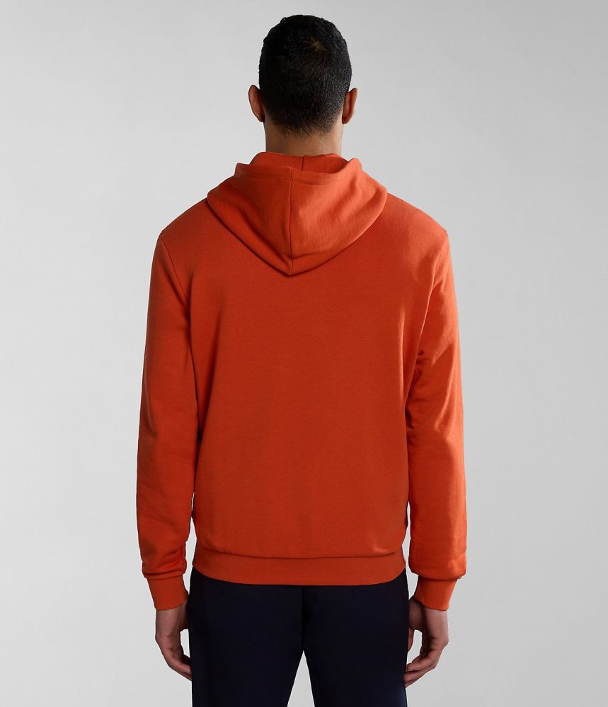 Hanorac cu Gluga Barbati Napapijri Aylmer Hoodie Portocalii | CVM176905