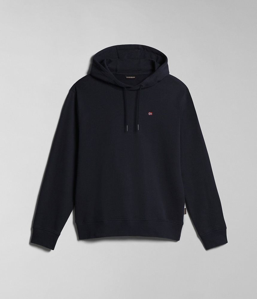 Hanorac cu Gluga Barbati Napapijri Balis Summer Hoodie Albastri Inchis | LIC571034