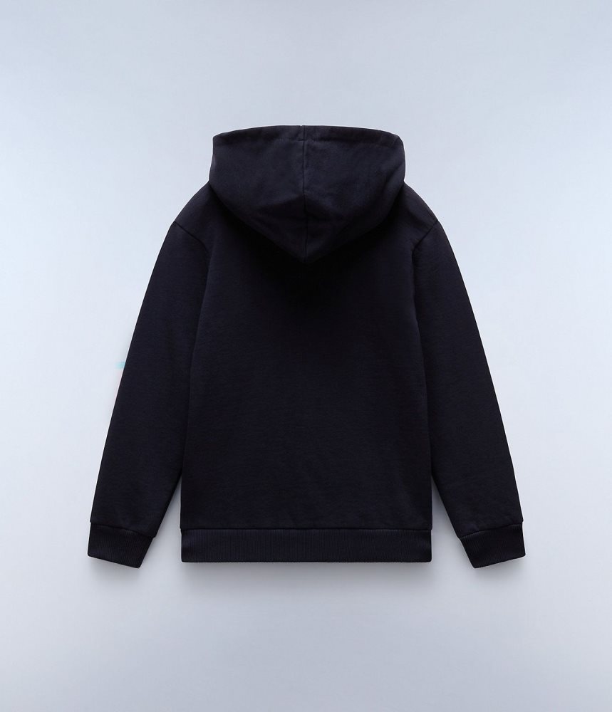 Hanorac cu Gluga Copii Napapijri Balis Hoodie (4-16 YEARS) Albastri Inchis | QJY576891