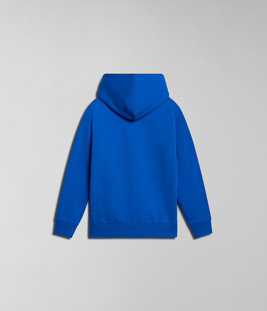 Hanorac cu Gluga Copii Napapijri Kitik Full-Zip Hoodie (4-16 YEARS) Albastri | USZ435760